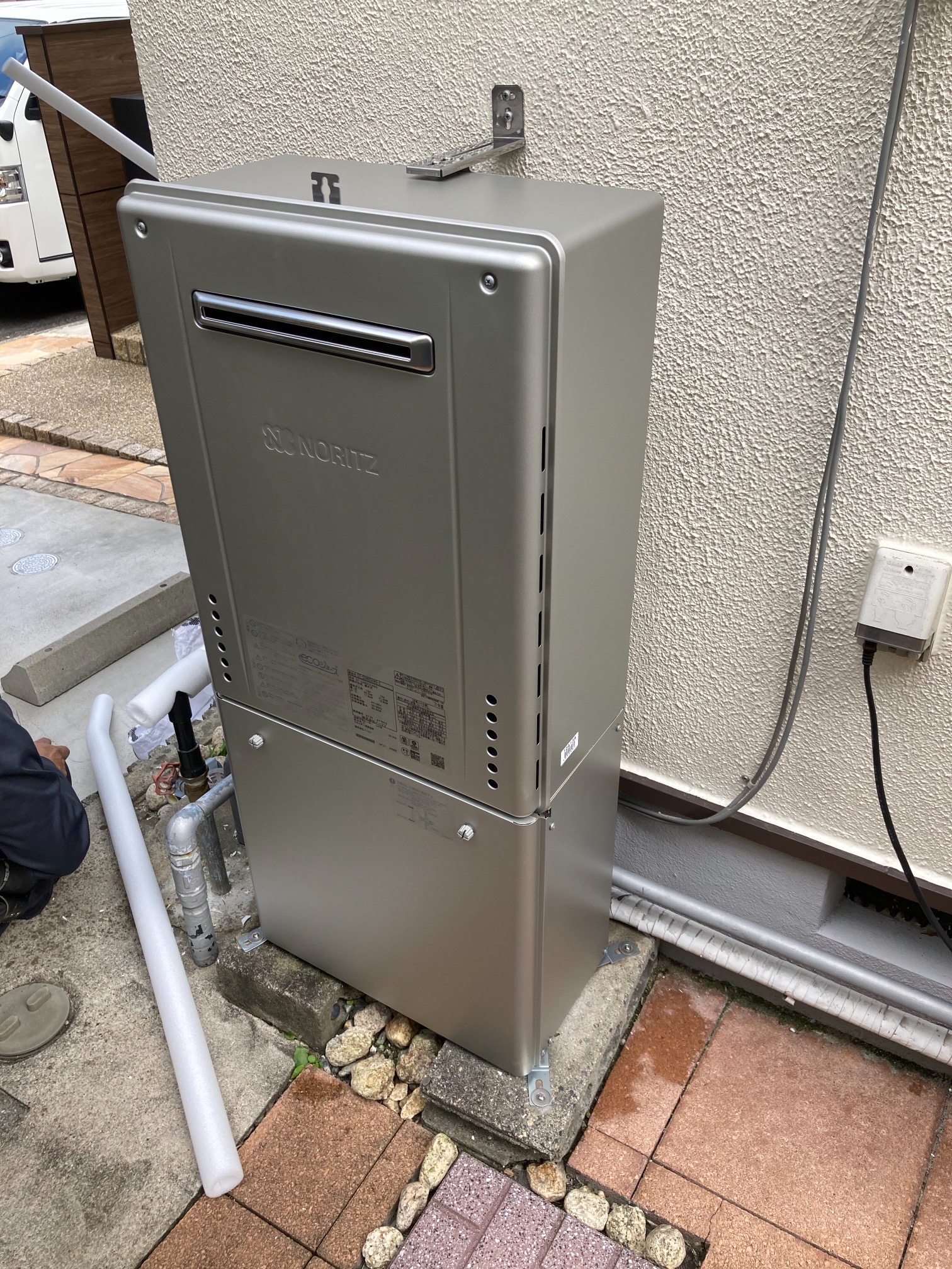 【大津市】給湯器交換工事